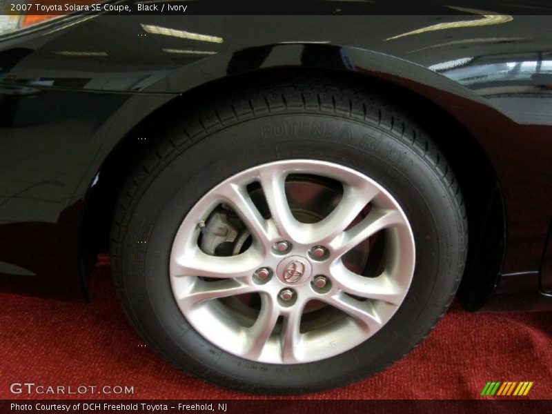 Black / Ivory 2007 Toyota Solara SE Coupe
