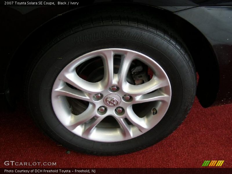 Black / Ivory 2007 Toyota Solara SE Coupe