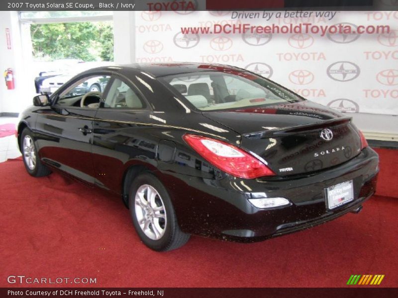 Black / Ivory 2007 Toyota Solara SE Coupe