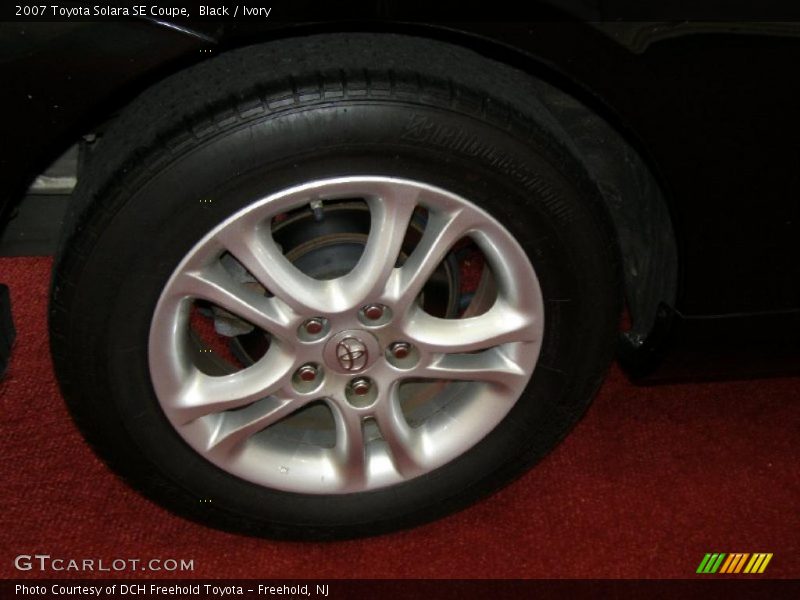 Black / Ivory 2007 Toyota Solara SE Coupe