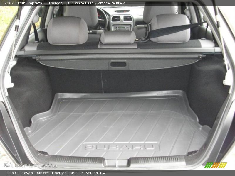  2007 Impreza 2.5i Wagon Trunk