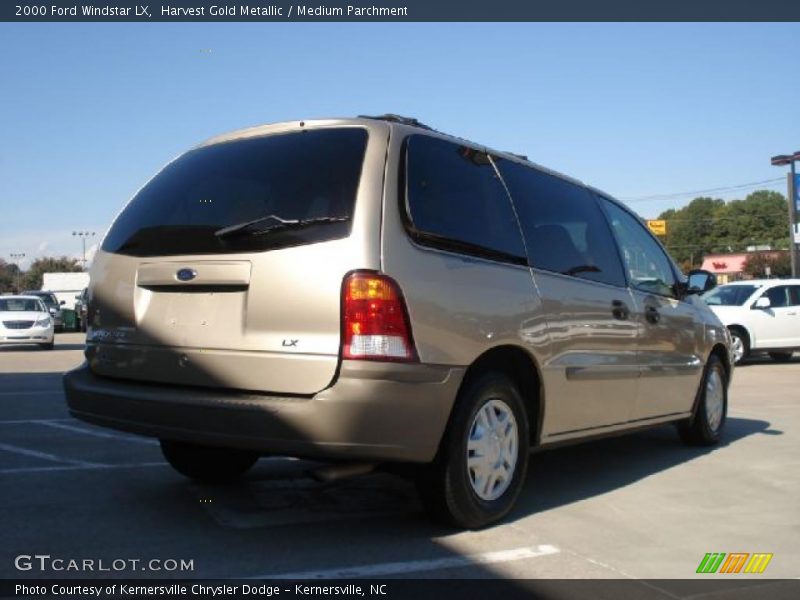 Harvest Gold Metallic / Medium Parchment 2000 Ford Windstar LX
