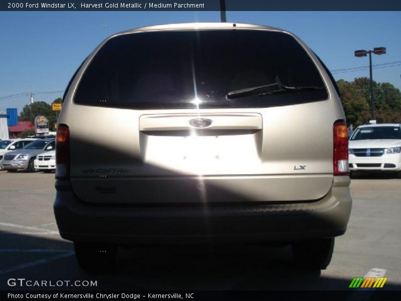 Harvest Gold Metallic / Medium Parchment 2000 Ford Windstar LX