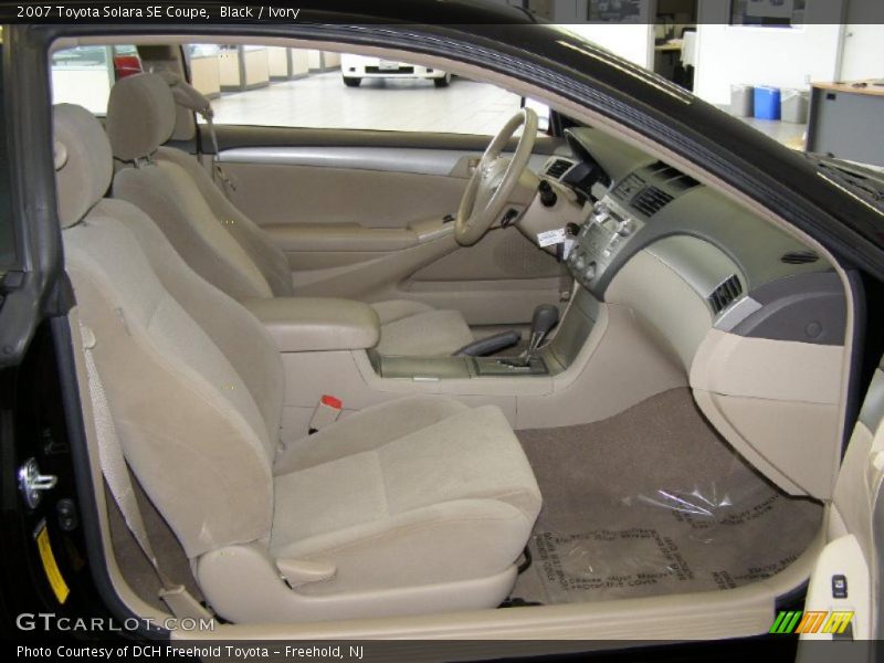 Black / Ivory 2007 Toyota Solara SE Coupe