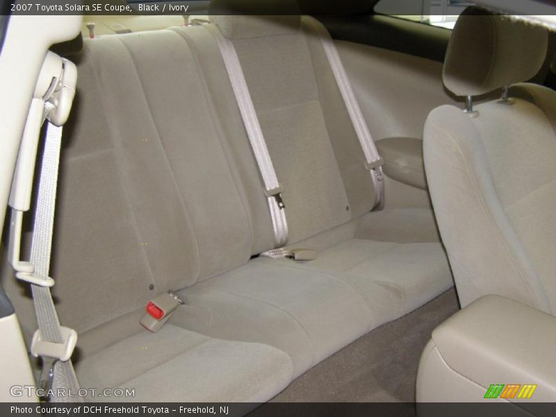 Black / Ivory 2007 Toyota Solara SE Coupe