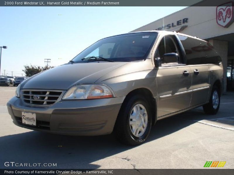 Harvest Gold Metallic / Medium Parchment 2000 Ford Windstar LX