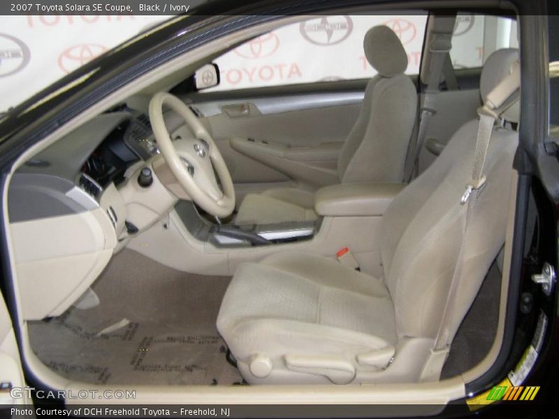 Black / Ivory 2007 Toyota Solara SE Coupe