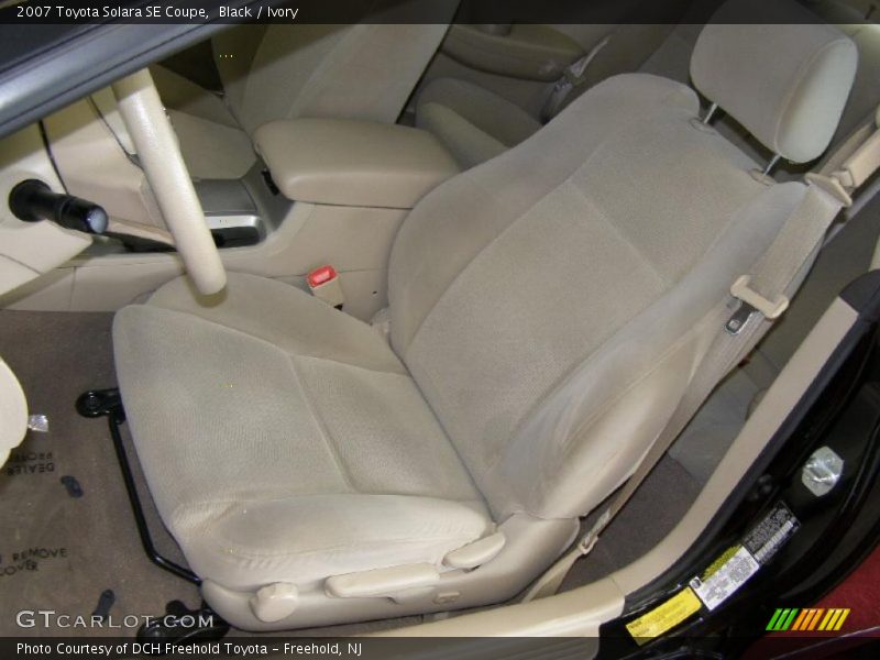 Black / Ivory 2007 Toyota Solara SE Coupe