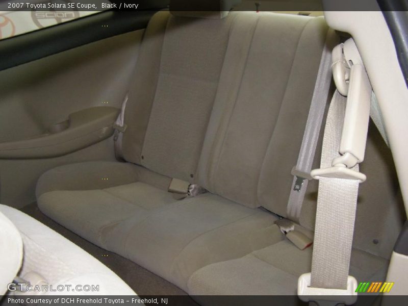 Black / Ivory 2007 Toyota Solara SE Coupe