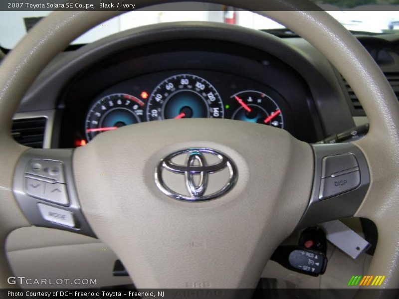 Black / Ivory 2007 Toyota Solara SE Coupe