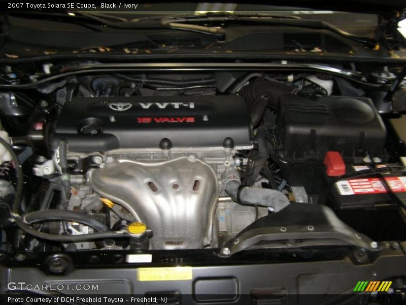 Black / Ivory 2007 Toyota Solara SE Coupe