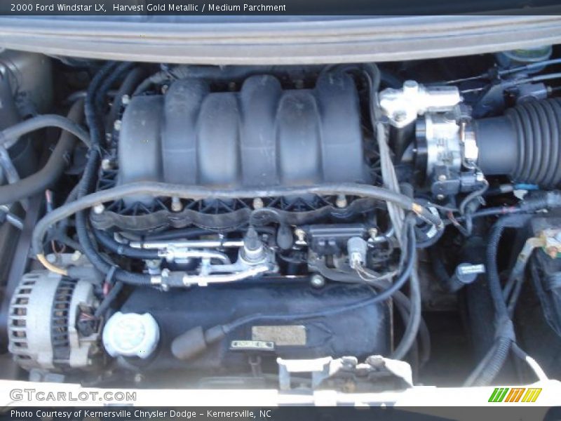 Harvest Gold Metallic / Medium Parchment 2000 Ford Windstar LX