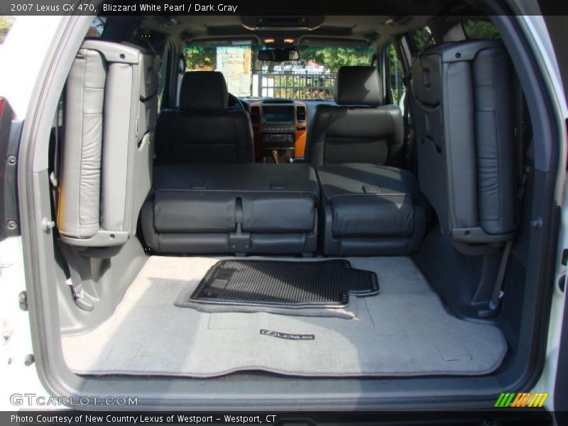 Blizzard White Pearl / Dark Gray 2007 Lexus GX 470