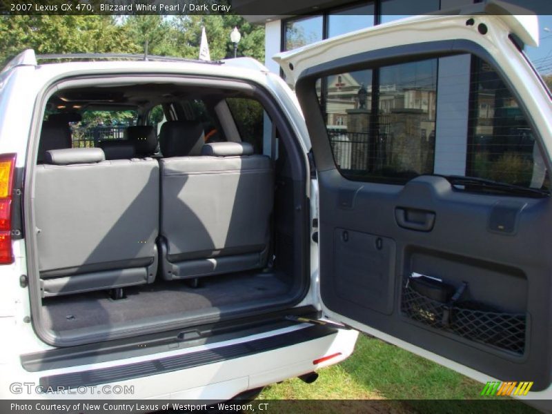 Blizzard White Pearl / Dark Gray 2007 Lexus GX 470