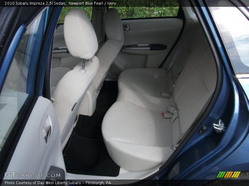 Newport Blue Pearl / Ivory 2010 Subaru Impreza 2.5i Sedan