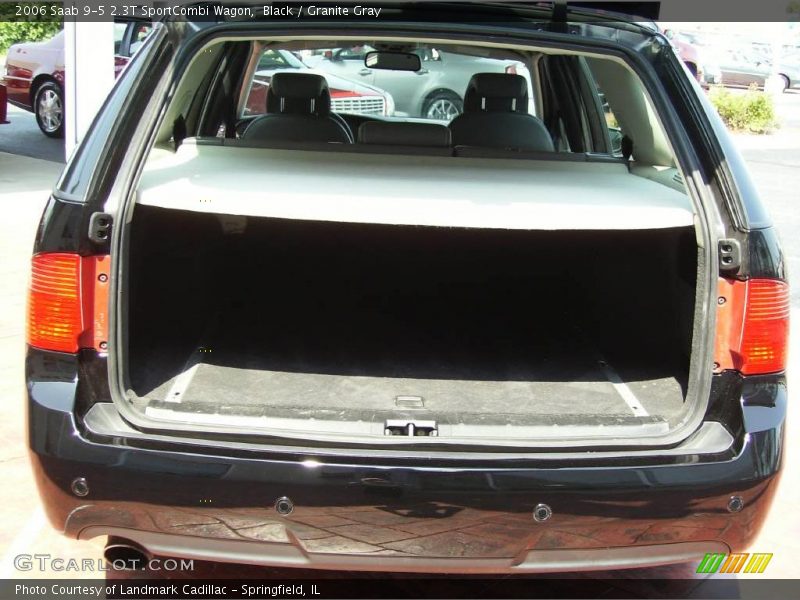 Black / Granite Gray 2006 Saab 9-5 2.3T SportCombi Wagon