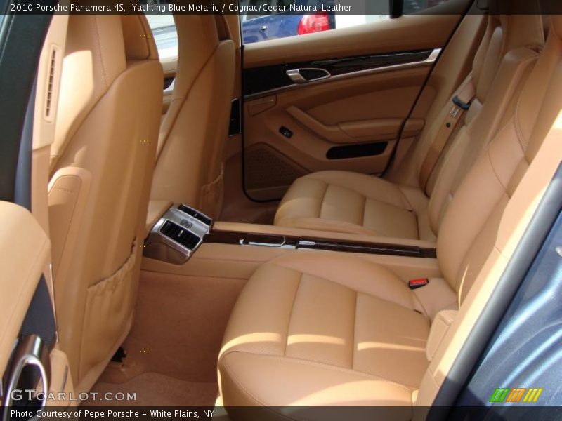Yachting Blue Metallic / Cognac/Cedar Natural Leather 2010 Porsche Panamera 4S