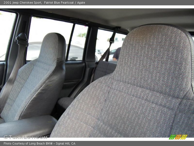 Patriot Blue Pearlcoat / Agate 2001 Jeep Cherokee Sport