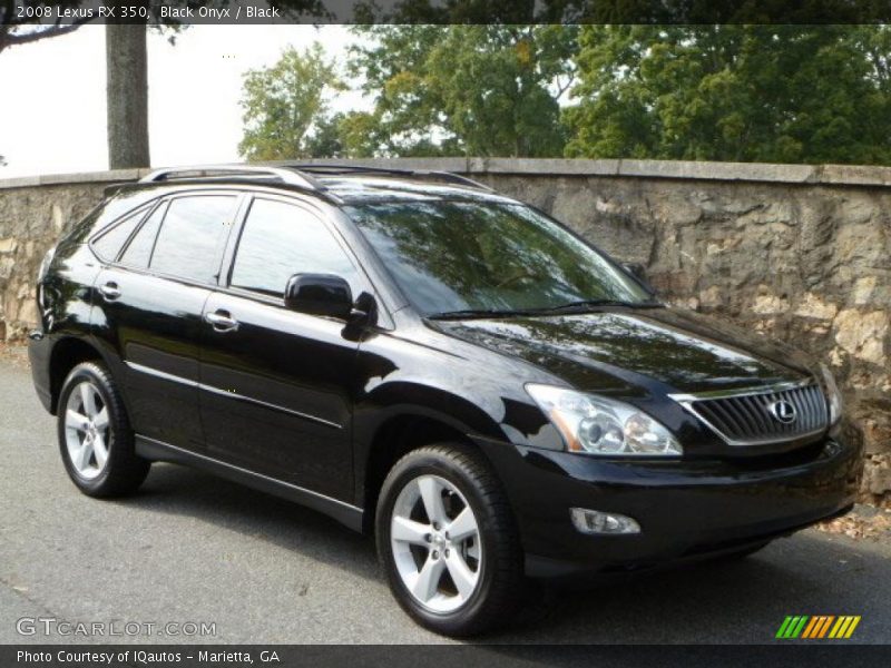 Black Onyx / Black 2008 Lexus RX 350