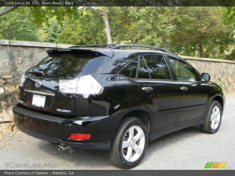 Black Onyx / Black 2008 Lexus RX 350
