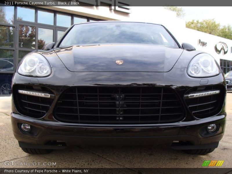 Black / Black 2011 Porsche Cayenne Turbo