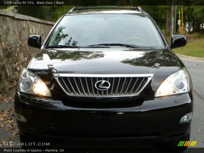 Black Onyx / Black 2008 Lexus RX 350
