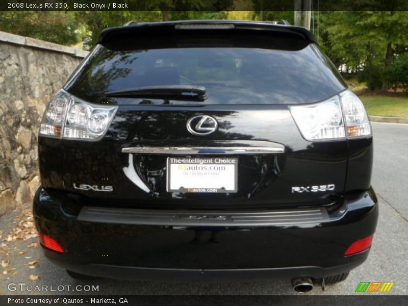 Black Onyx / Black 2008 Lexus RX 350