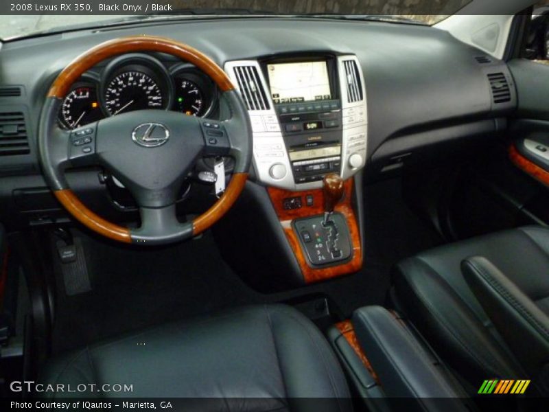 Black Onyx / Black 2008 Lexus RX 350