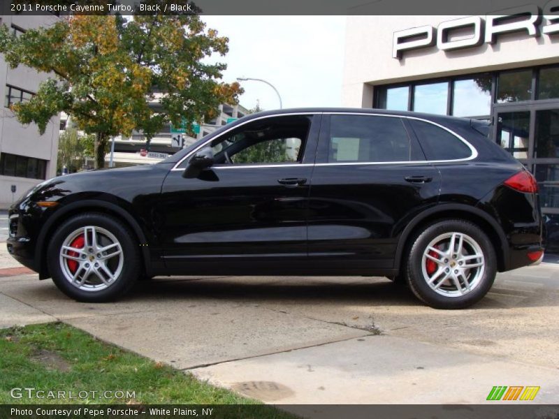 Black / Black 2011 Porsche Cayenne Turbo