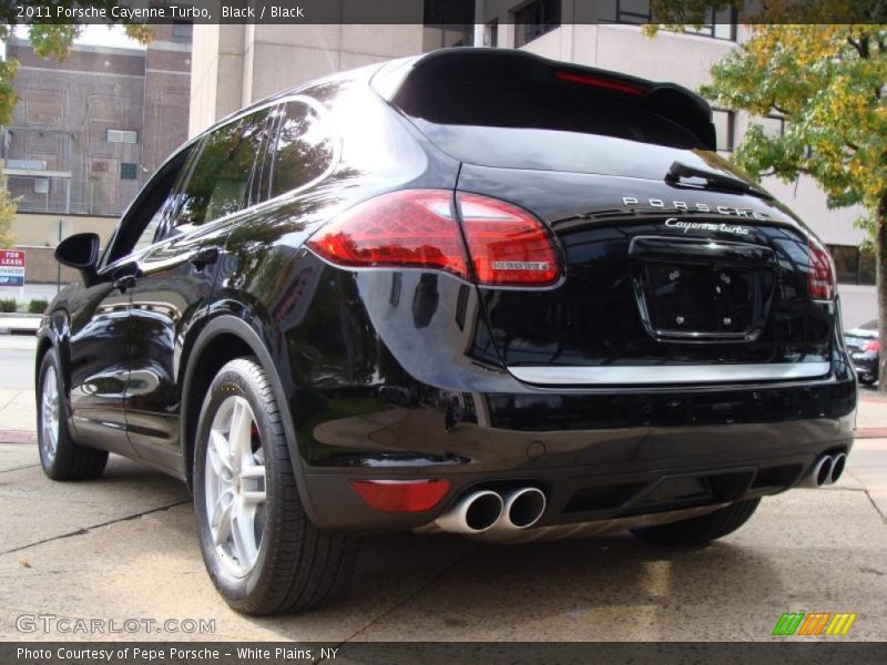 Black / Black 2011 Porsche Cayenne Turbo