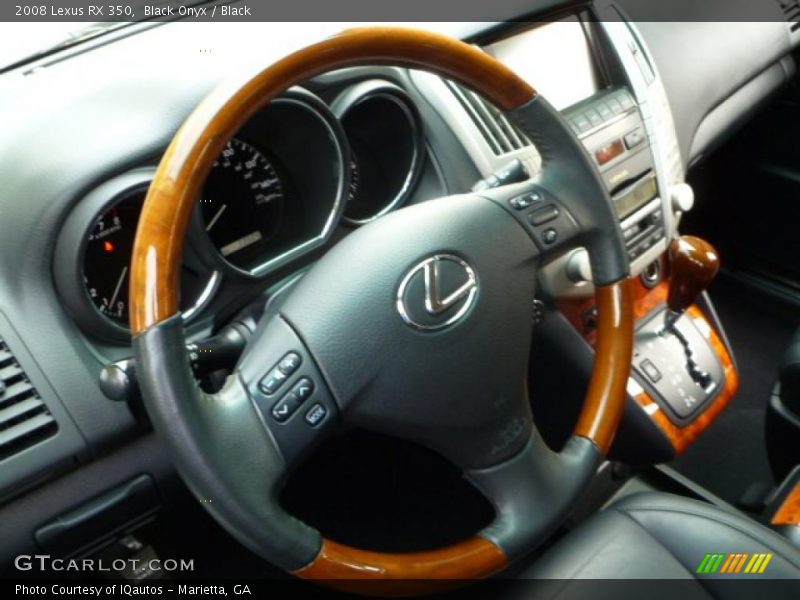 Black Onyx / Black 2008 Lexus RX 350