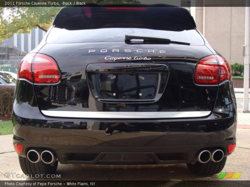 Black / Black 2011 Porsche Cayenne Turbo