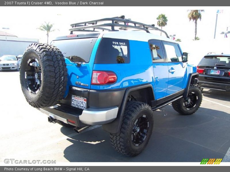 Voodoo Blue / Dark Charcoal 2007 Toyota FJ Cruiser 4WD