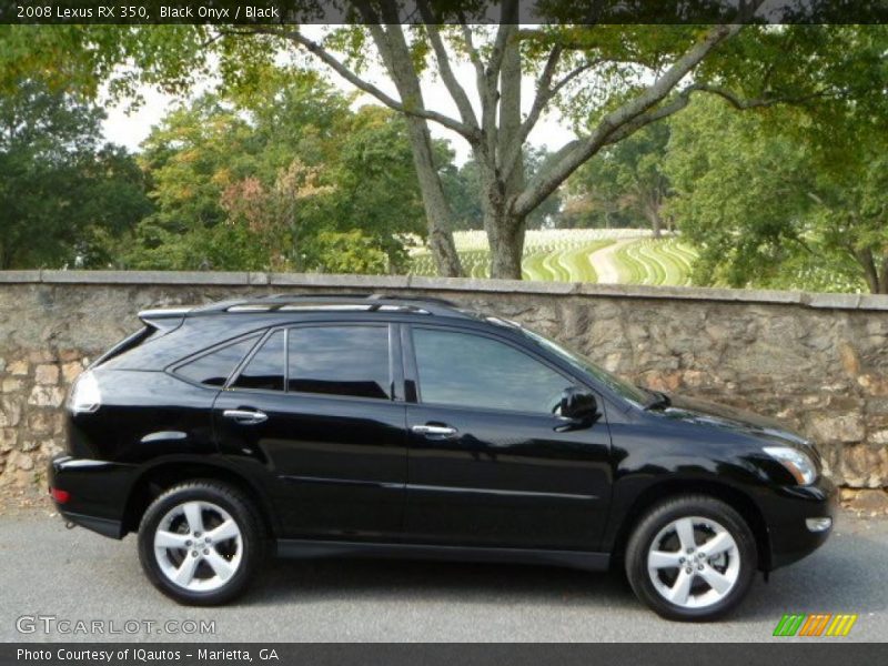 Black Onyx / Black 2008 Lexus RX 350