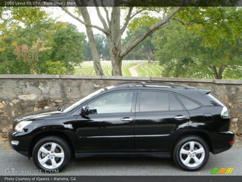 Black Onyx / Black 2008 Lexus RX 350