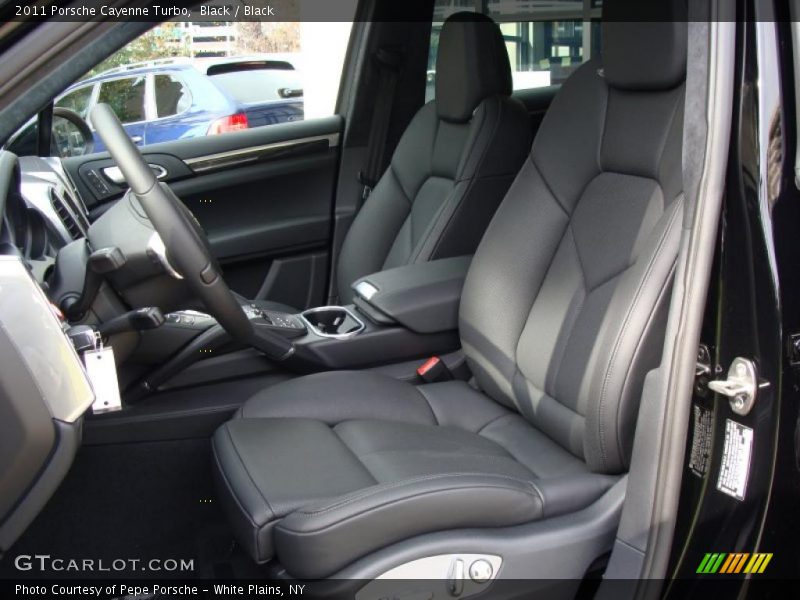  2011 Cayenne Turbo Black Interior