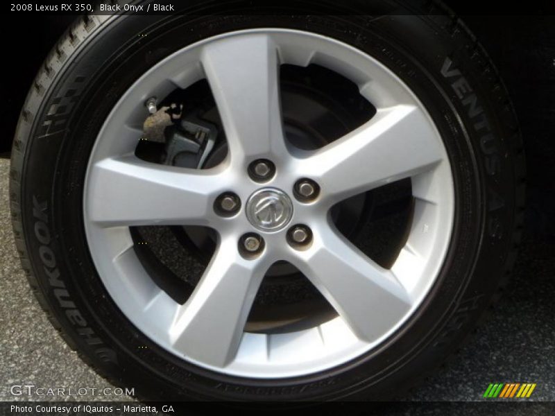 Black Onyx / Black 2008 Lexus RX 350
