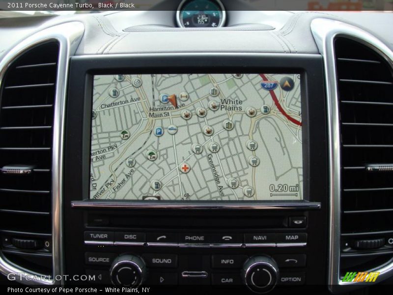 Navigation of 2011 Cayenne Turbo