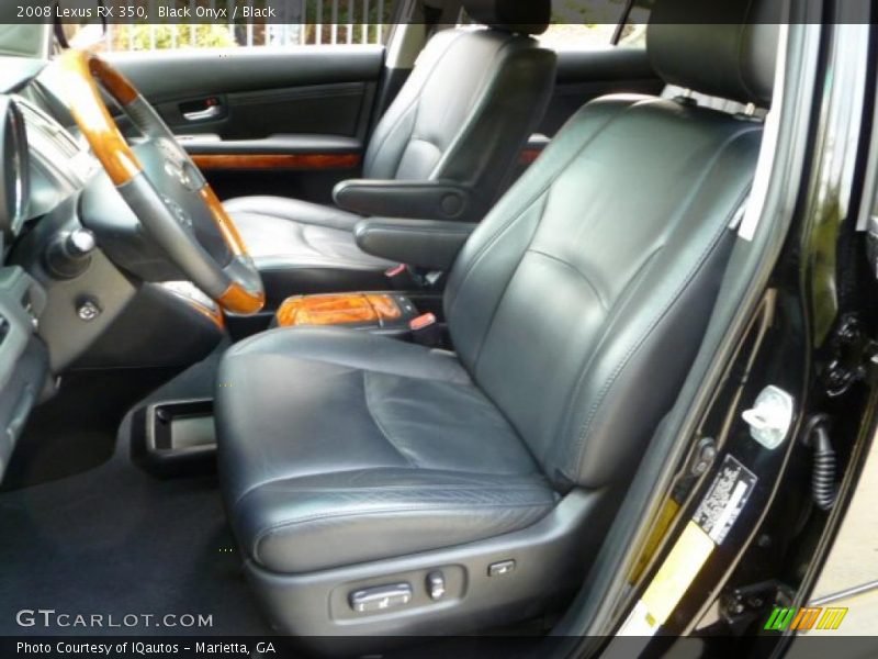Black Onyx / Black 2008 Lexus RX 350