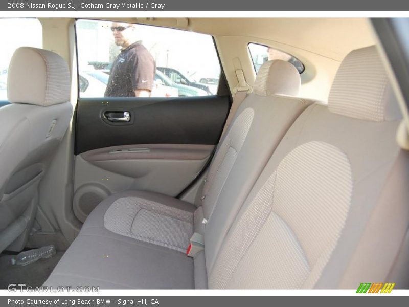 Gotham Gray Metallic / Gray 2008 Nissan Rogue SL