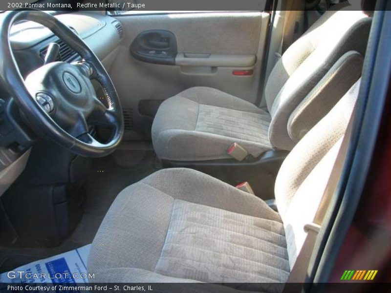 Redfire Metallic / Taupe 2002 Pontiac Montana