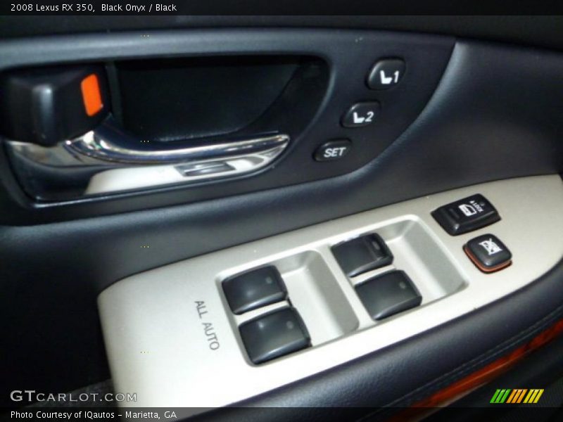 Black Onyx / Black 2008 Lexus RX 350