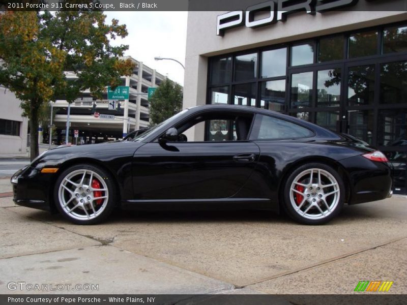 Black / Black 2011 Porsche 911 Carrera S Coupe