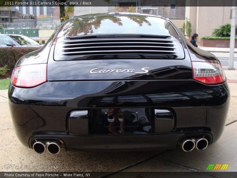 Black / Black 2011 Porsche 911 Carrera S Coupe