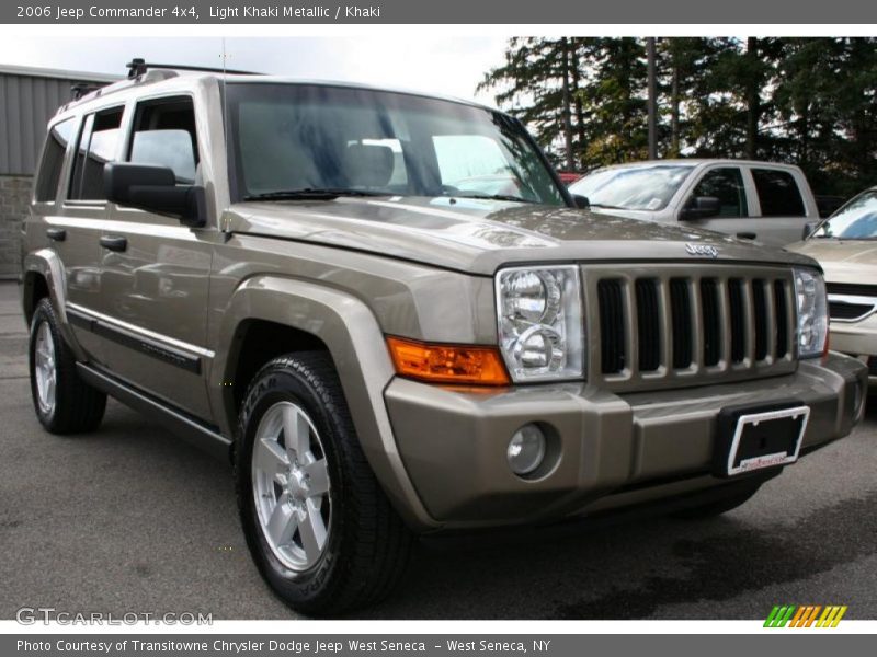 Light Khaki Metallic / Khaki 2006 Jeep Commander 4x4