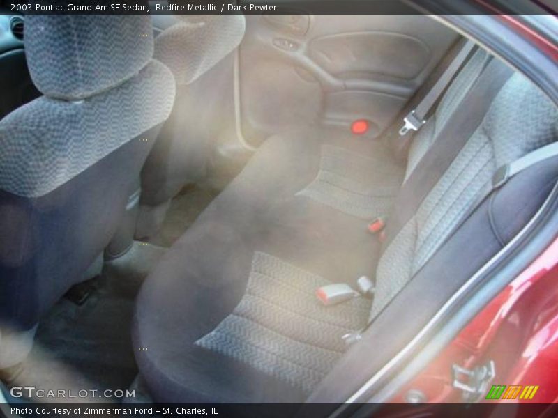 Redfire Metallic / Dark Pewter 2003 Pontiac Grand Am SE Sedan