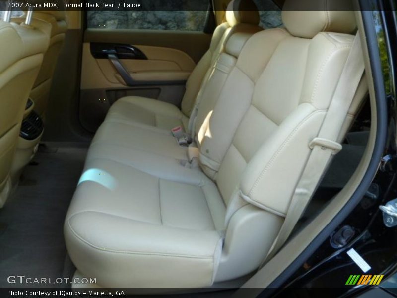 Formal Black Pearl / Taupe 2007 Acura MDX