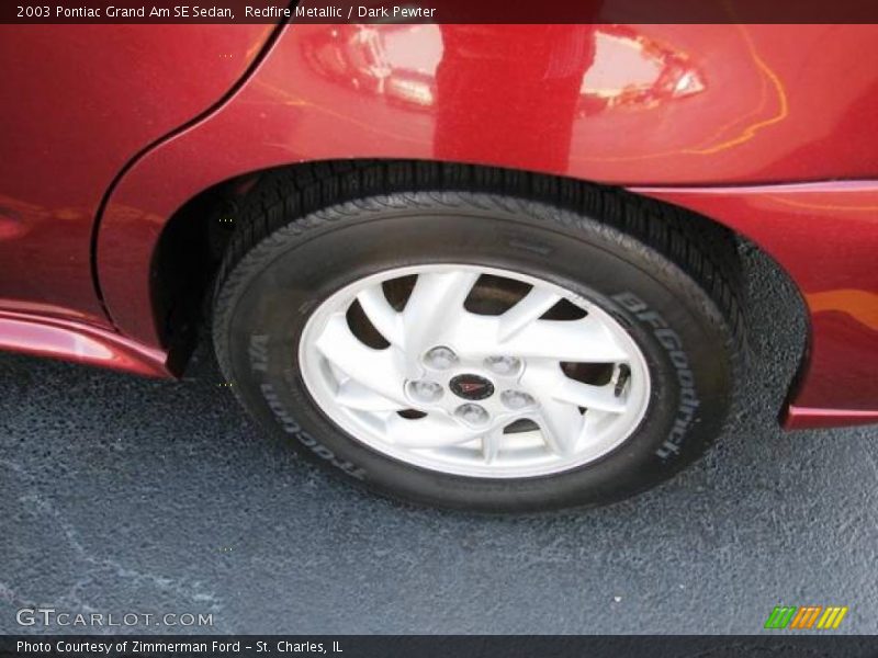 Redfire Metallic / Dark Pewter 2003 Pontiac Grand Am SE Sedan