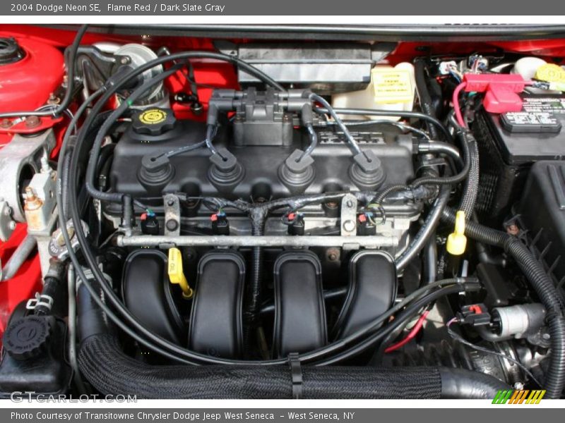  2004 Neon SE Engine - 2.0 Liter SOHC 16-Valve 4 Cylinder