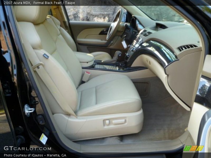 Formal Black Pearl / Taupe 2007 Acura MDX